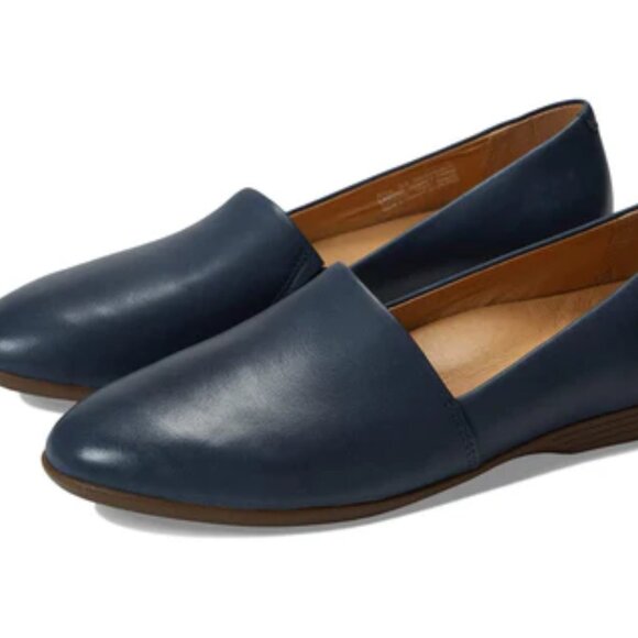 NEW DANSKO Leather Larisa Comfort Flats in navy for women 825 4m2 - Picture 3 of 9